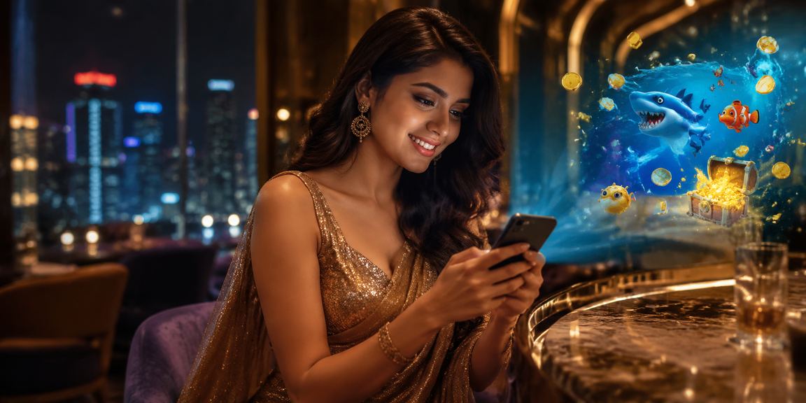 চট্টগ্রামে বাংলাদেশি মডেল মোবাইলে ফিশিং গেম খেলছেন